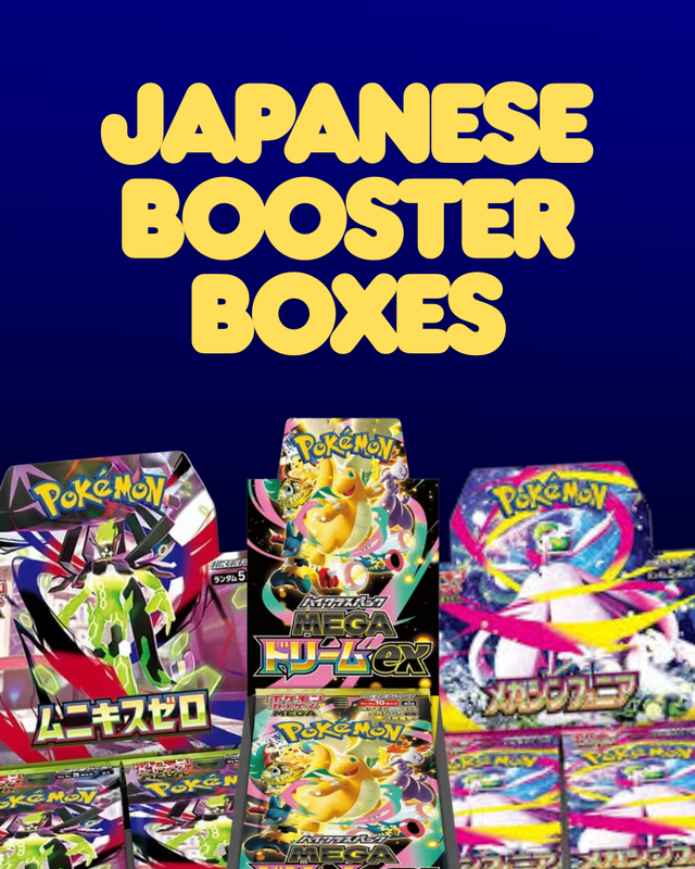 Japanese Pokémon Booster Boxes
