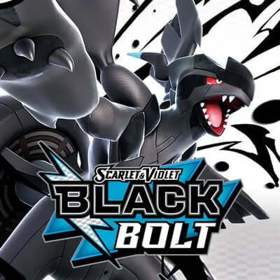 Black Bolt BLK Pokémon artwork featuring the iconic character in vibrant colors and dynamic design.