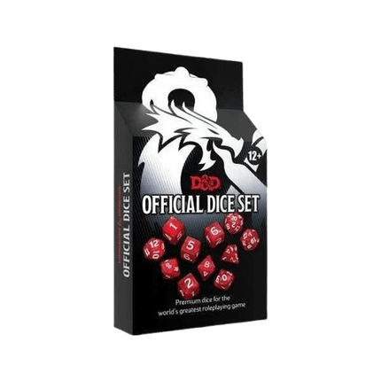 Dungeons & Dragons: Official Dice Set - KTM Collectibles 