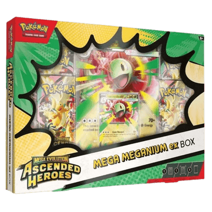 Mega Evolution Ascended Heroes - Mega Meganium ex Box - KTM Collectibles 