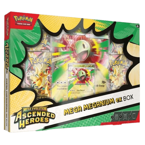 Mega Evolution Ascended Heroes - Mega Meganium ex Box - KTM Collectibles 