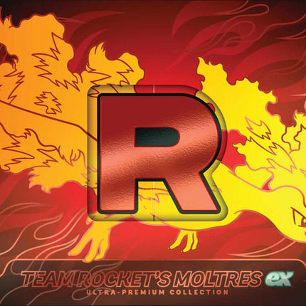 Pokémon TCG: Team Rocket’s Moltres ex Ultra-Premium Collection | KTM Collectibles UK - KTM Collectibles 