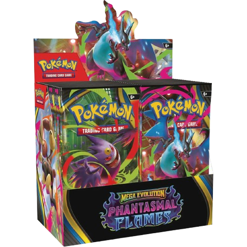 Pokémon TCG: Mega Evolution—Phantasmal Flames Booster Display (CDU) | KTM Collectibles UK