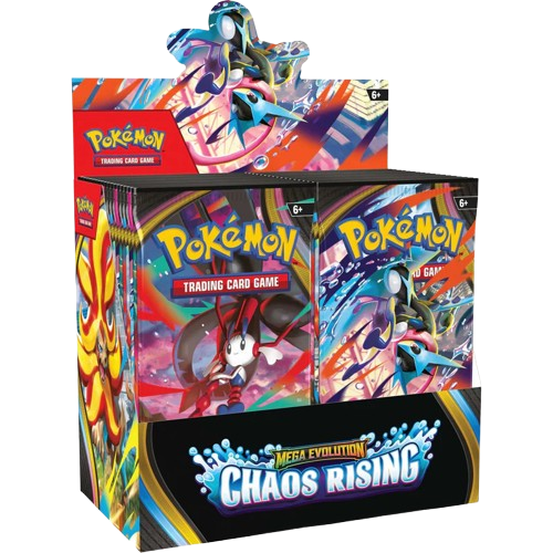 Pokémon TCG: Mega Evolution Chaos Rising - Boosters Display CDU (36) - KTM Collectibles 