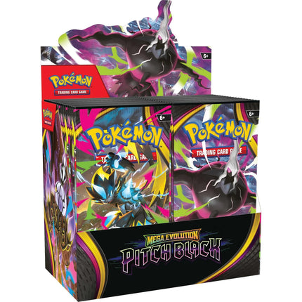 Pokemon TCG: Mega Evolution Pitch Black - Booster Display CDU - KTM Collectibles 