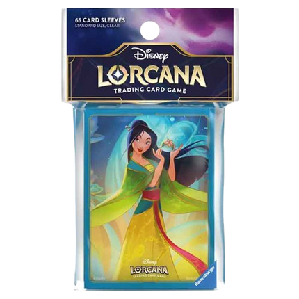 Disney Lorcana Card Sleeves – Mulan – Official Deck Protectors