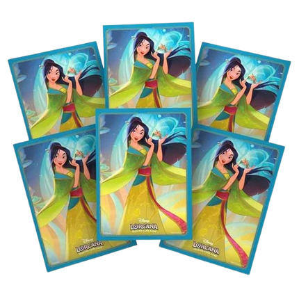Disney Lorcana Card Sleeves – Mulan – Official Deck Protectors
