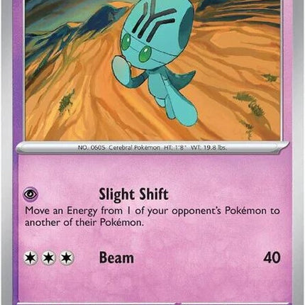Black Bolt Pokémon card featuring Elgyem, a singles trading card from the Pokémon brand.