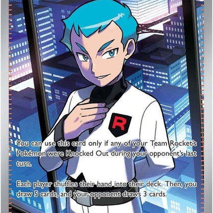 Pokémon Destined Rivals Team Rocket's Archer 223 single trading card featuring an illustration of Team Rocket's Archer.