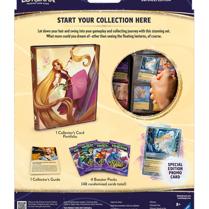 Disney Lorcana TCG Attack of the Vine Collection Starter Set 13, featuring colorful cards and themed packaging.