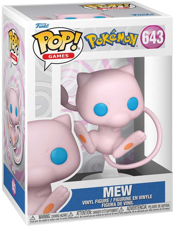 Funko Pop! Games: Pokémon – Mew Vinyl Figure