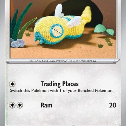 Pokémon Journey Together Dunsparce 120-card singles collection, featuring detailed illustration of Dunsparce from the Pokémon series.