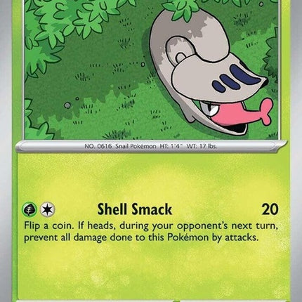Pokémon Journey Together Shelmet 12-pack singles card set featuring colorful Shelmet illustrations on Pokémon trading card images.
