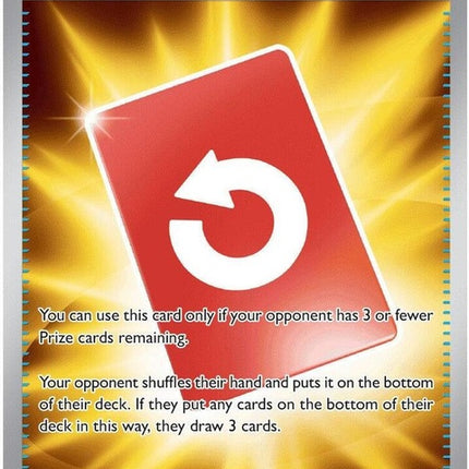 Pokémon Chaos Rising Special Red Card from the ME04 Singles set, featuring vibrant red design and Pokémon branding.
