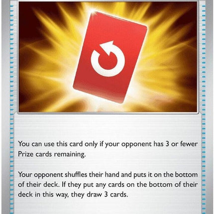Pokémon Chaos Rising Special Red Card 82 from singles collection, featuring vibrant red design and game-related artwork.