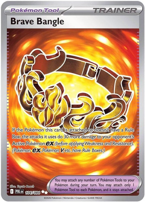 Pokémon Pitch Black Brave Bangle jewelry in black with gold accents, featuring detailed Pokémon design.