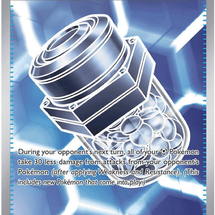 Pokémon Iron Defender ME05 Pitch Black single card featuring artwork of a dark, armored Pokémon with metallic details.