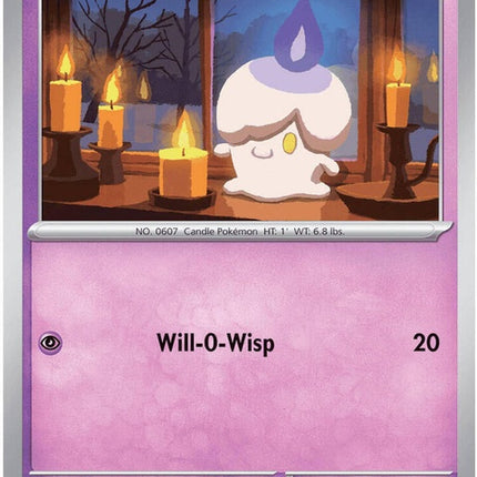 Pokémon ME05 Pitch Black Litwick single figure with detailed paintwork and pose, part of the Pokémon collectibles series.