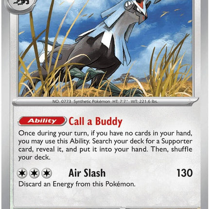 Pokémon Silvally Pokémon card, Pitch Black ME05 series, 70 HP, singles card featuring detailed artwork.