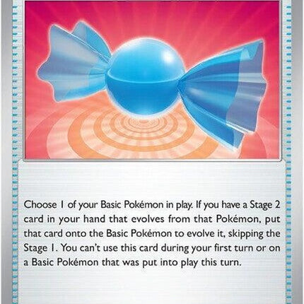 Pokémon Mega Evolution Rare Candy, a single game item for boosting Pokémon evolution, shown in its packaging.