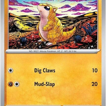 Mega Evolution Sandshrew Pokémon figure in dynamic pose, showcasing its detailed design and vibrant colors.