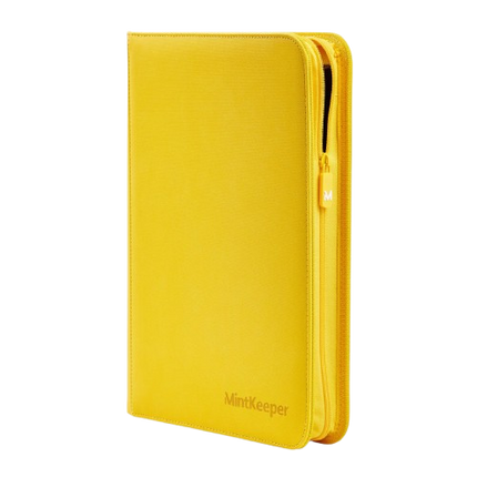 KTM Collectibles MintKeeper 252 Toploader Binder with 9 transparent card pockets for organizing collectible cards