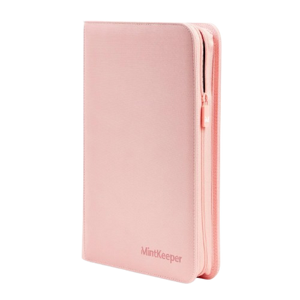 KTM Collectibles MintKeeper Toploader Binder with four pockets for storing trading cards or collectibles.