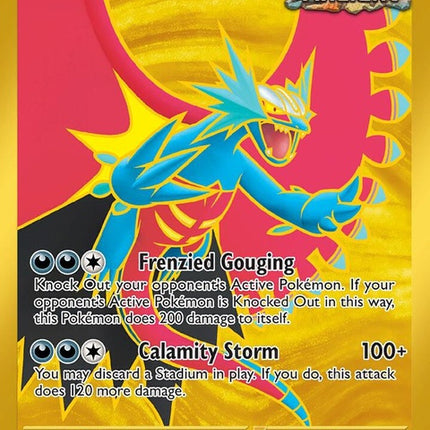 Pokémon Paradox Rift Roaring Moon-EX card from the Singles collection, featuring dynamic artwork of the powerful Pokémon.