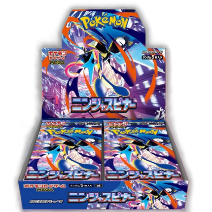 Pokemon Japanese TCG Ninja Spinner Booster Box (M4) - KTM Collectibles 