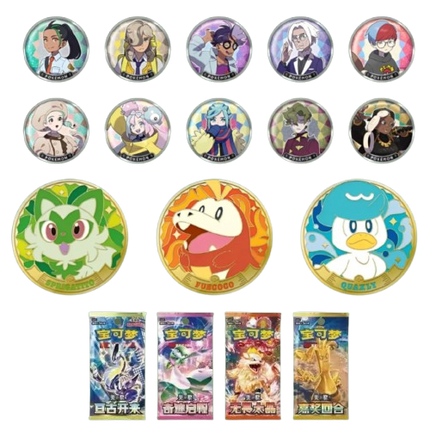Pokemon Scarlet & Violet Paldea Mystery Magnet Box - KTM Collectibles 