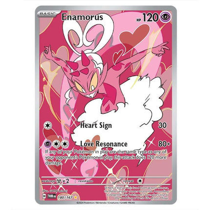 Pokemon - Scarlet & Violet - Twilight Masquerade - Enamorus - 180/167 - KTM Collectibles 