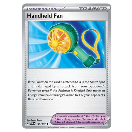 Pokemon - Scarlet & Violet - Twilight Masquerade - Handheld Fan - 150/ - KTM Collectibles 