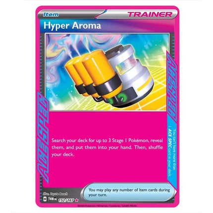 Pokemon - Scarlet & Violet - Twilight Masquerade - Hyper Aroma - 152/1 - KTM Collectibles 