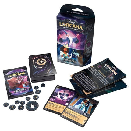 Disney Lorcana TCG - Rise of The Floodborn - RANDOM DECKS - KTM Collectibles 