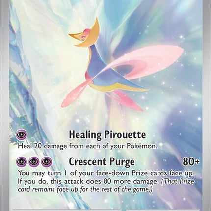 Pokémon Shrouded Fable Cresselia trading card from the singles collection, featuring detailed artwork of the Psychic-type Pokémon.