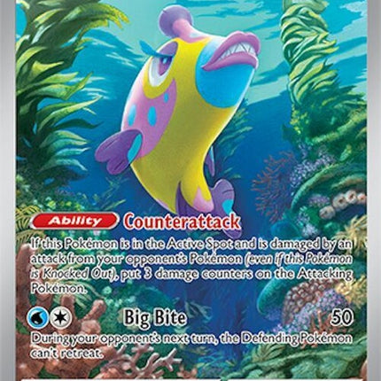 Pokémon Surging Sparks Bruxish 200 card, singles game card featuring colorful illustration of Bruxish from the Pokémon trading card game.