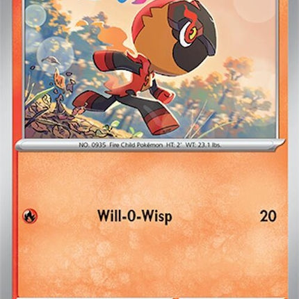 Pokémon Surging Sparks Charcadet 32-card single from the Pokémon trading card game, featuring artwork of Charcadet.