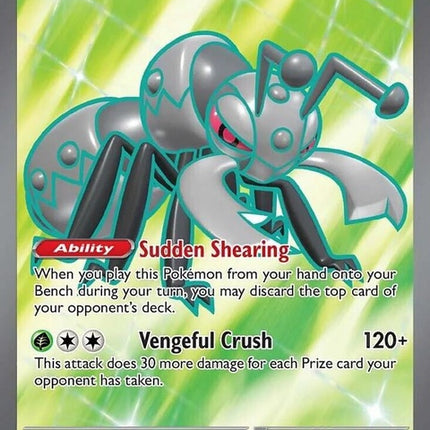 Pokémon Surging Sparks Durant EX 215 singles card featuring Durant in an action pose with vibrant artwork.