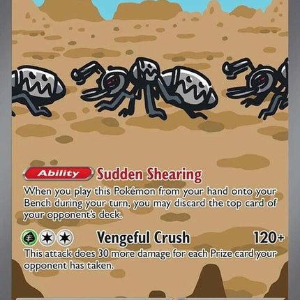 Pokémon Surging Sparks Durant EX single card featuring artwork of Durant EX from the Pokémon trading card game.