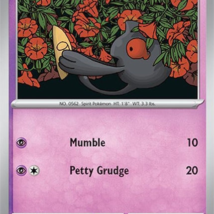 Pokémon Surging Sparks Yamask 82 card from the Singles collection, featuring detailed illustration of the Ghost-type Pokémon.