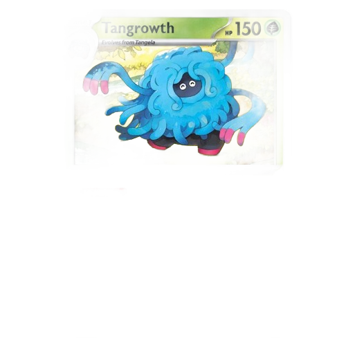 Tangrowth 002/167 Twilight Masquerade Pokémon TCG card from KTM Collectibles, featuring detailed artwork of the grass-type Pokémon.