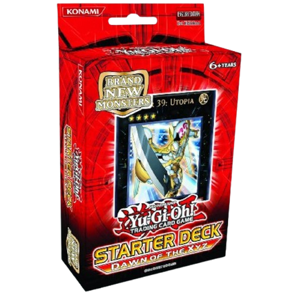 Yu-Gi-Oh! Starter Deck 2011 Dawn of the Xyz from KTM Collectibles, featuring colorful trading cards and deck packaging.